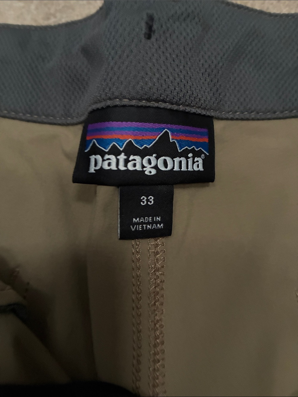 Patagonia Olive Men's Performance Hybrid Shorts - Picture 2 of 10